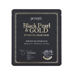Black Pearl & Gold Hydrogel Mask Pack - koreanblossom