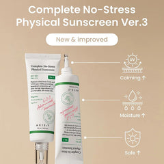 Complete No-Stress Physical Sunscreen V3 SPF 50+ / PA ++++ - koreanblossom