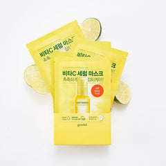 Green Tangerine Vitamin C Serum Mask - koreanblossom