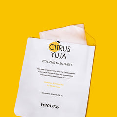 Citrus Yuja Vitalizing Mask Sheet - koreanblossom