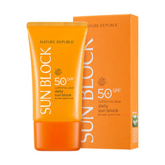California Aloe Daily Moisture Sunblock spf50+ PA++++ - koreanblossom