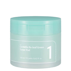 No.1 Centella Re-Leaf Green Toner Pad - koreanblossom