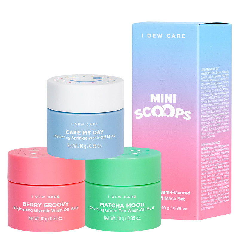 Mini Scoops Ice Cream Flavored Wash-Off Masks - koreanblossom