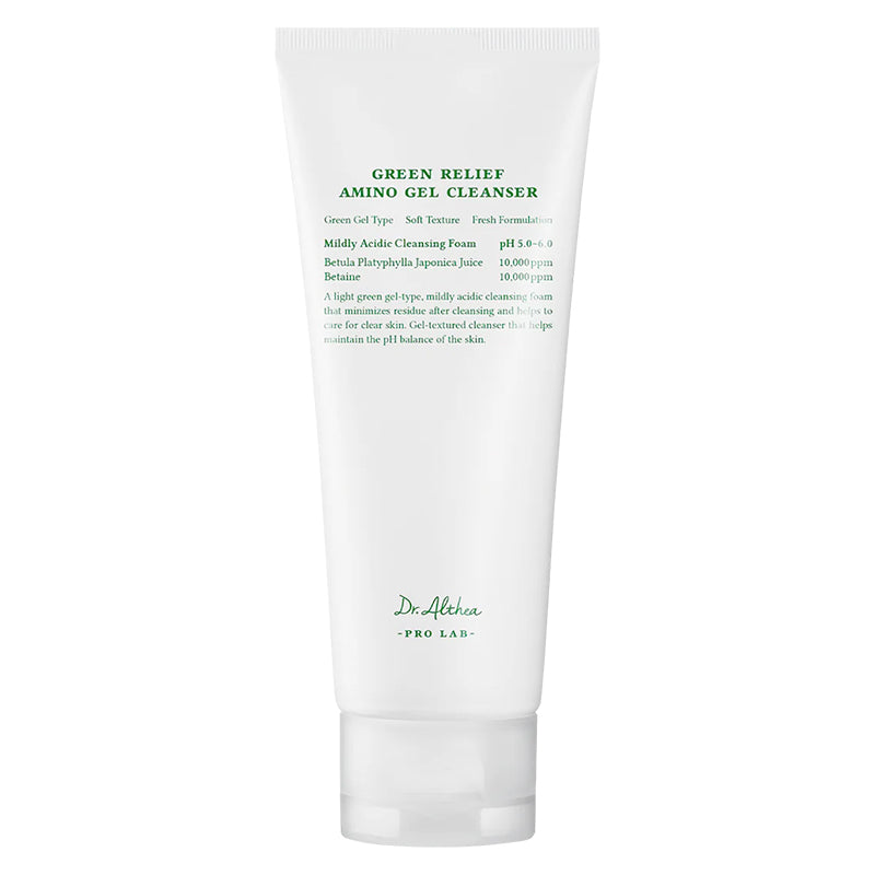 Green Relief Amino Gel Cleanser - koreanblossom