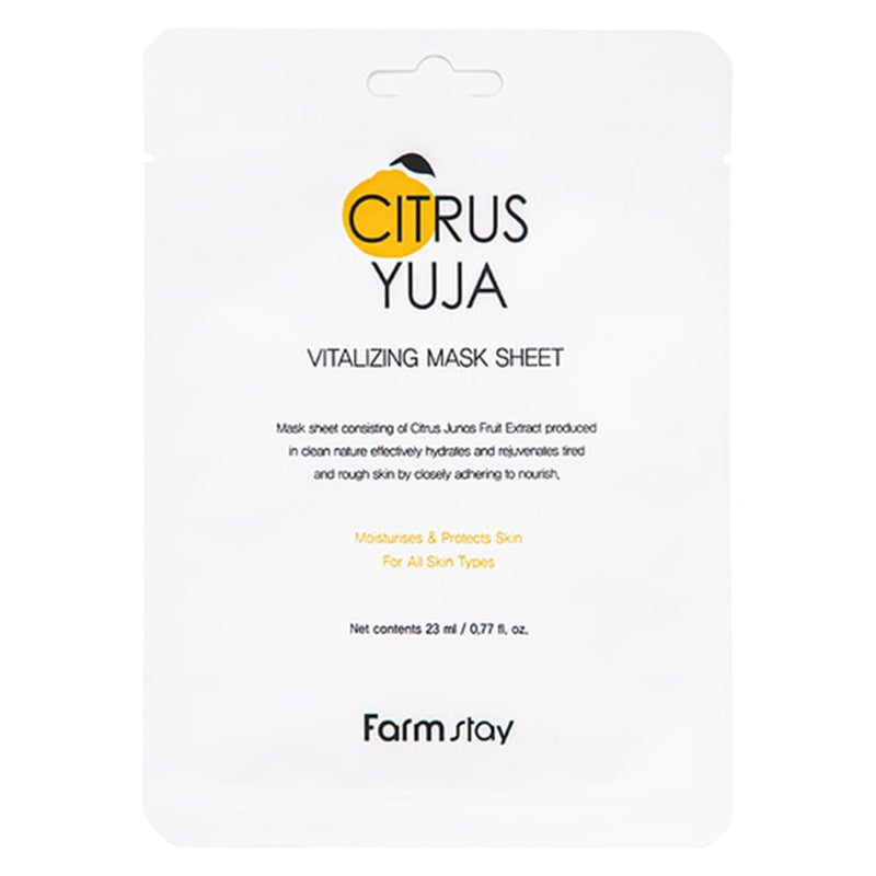 Citrus Yuja Vitalizing Mask Sheet - koreanblossom