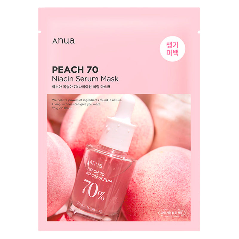 Peach 70% Niacin Serum Mask - koreanblossom