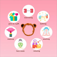 Brown Bear Headband