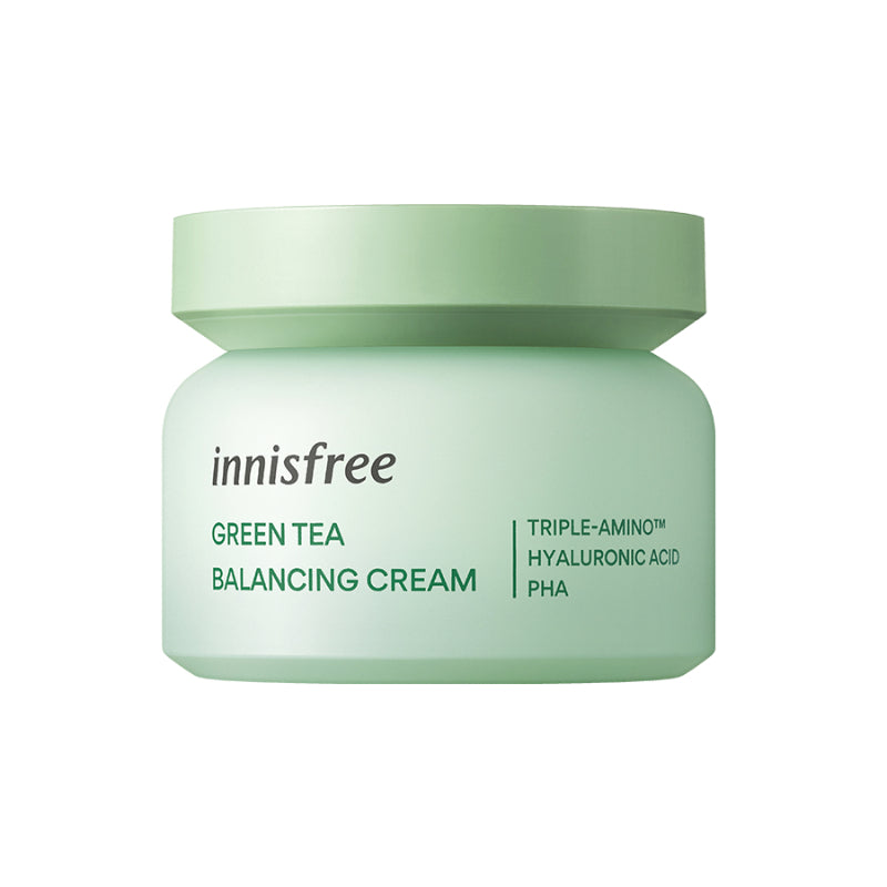 Innisfree Green Tea Balancing Cream - koreanblossom
