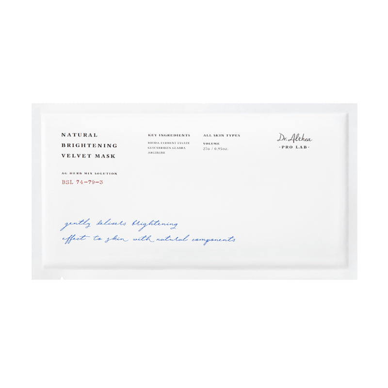 Natural Brightening Velvet Mask - koreanblossom