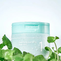 No.1 Centella Re-Leaf Green Toner Pad - koreanblossom
