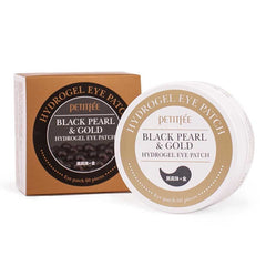 Black Pearl & Gold Hydrogel Eye Patch - koreanblossom