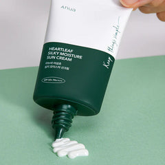Heartleaf Silky Moisture Sun Cream - koreanblossom
