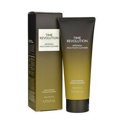 Time Revolution Artemisia Pack Foam Cleanser - koreanblossom