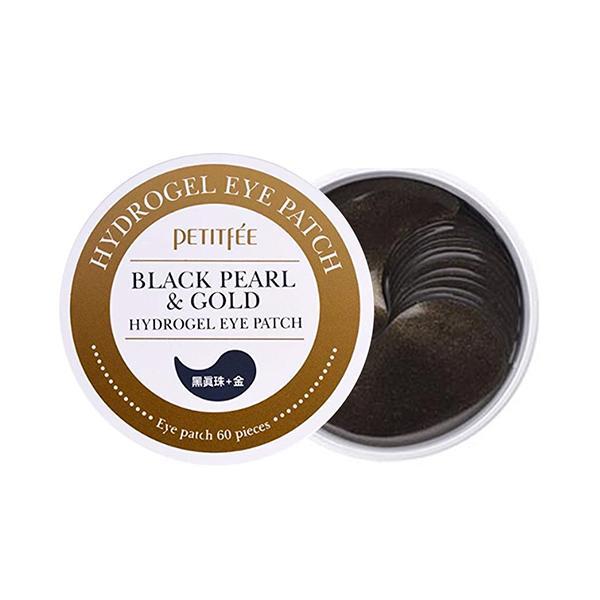 Black Pearl & Gold Hydrogel Eye Patch - koreanblossom