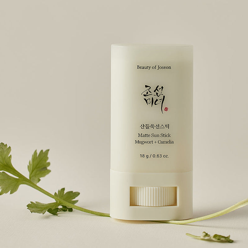 Matte sun stick : Mugwort+Camelia SPF50 PA++++ - koreanblossom