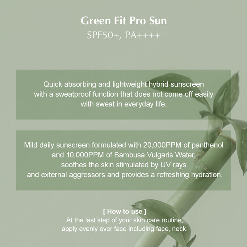 Green Fit Pro Sun - koreanblossom