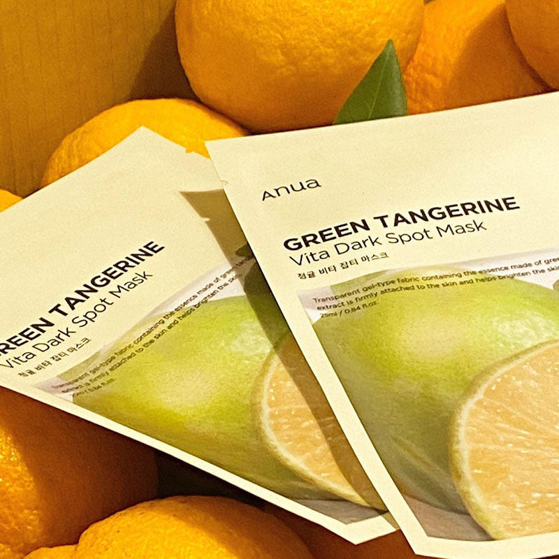 Green Lemon Vita C Blemish Serum Mask - koreanblossom