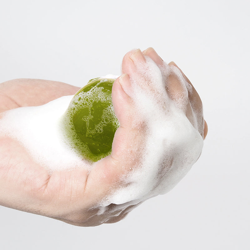 Jeju Green Tea Cleansing Ball - koreanblossom