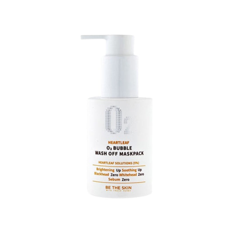 Heartleaf O2 Bubble Wash Off Mask Pack - koreanblossom