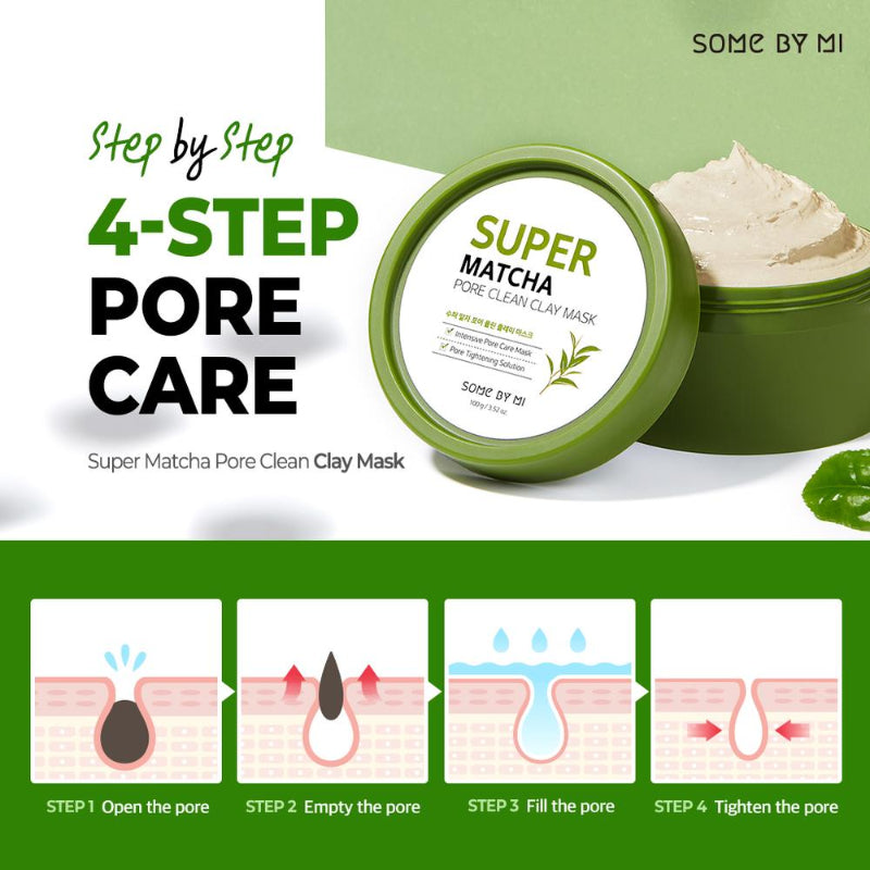 Super Matcha Pore Clean Clay Mask - koreanblossom