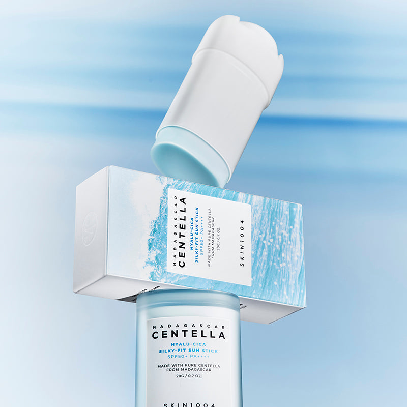 Madagascar Centella Hyalu-Cica Silky-fit Sun Stick SPF50+ PA++++ - koreanblossom