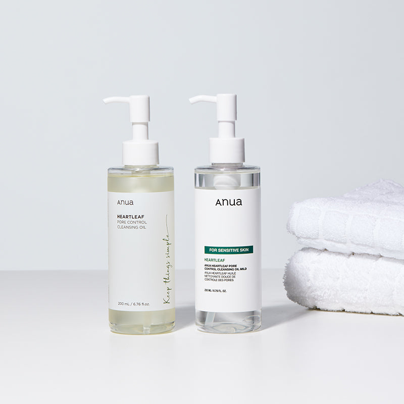 Heartleaf Pore Control Cleansing Oil Mild - koreanblossom