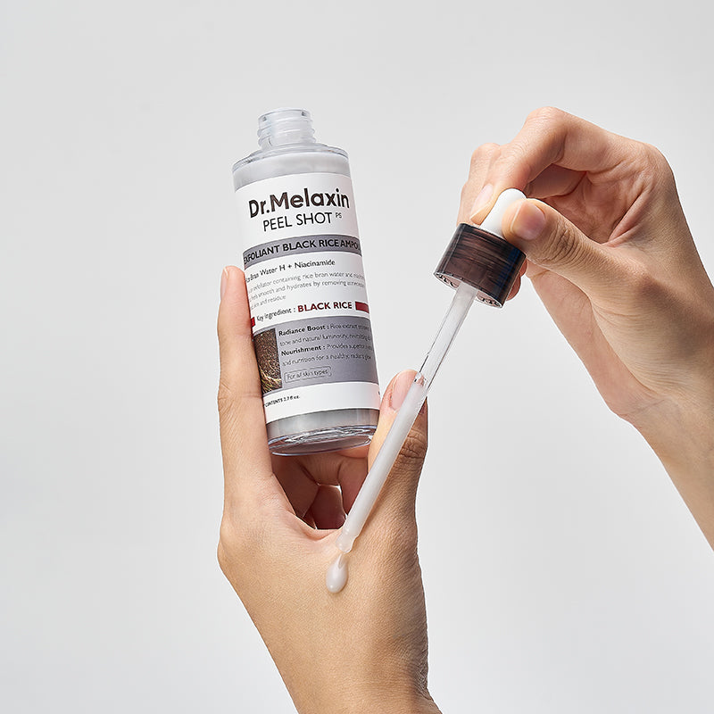 Peel Shot Exfoliant Black Rice Ampoule - koreanblossom