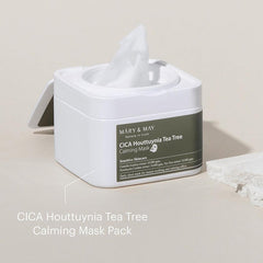 CICA Houttuynia Tea Tree Calming Mask - koreanblossom