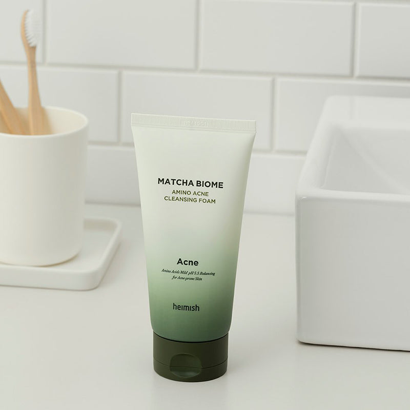 Matcha Biome Amino Acne Cleansing Foam - koreanblossom