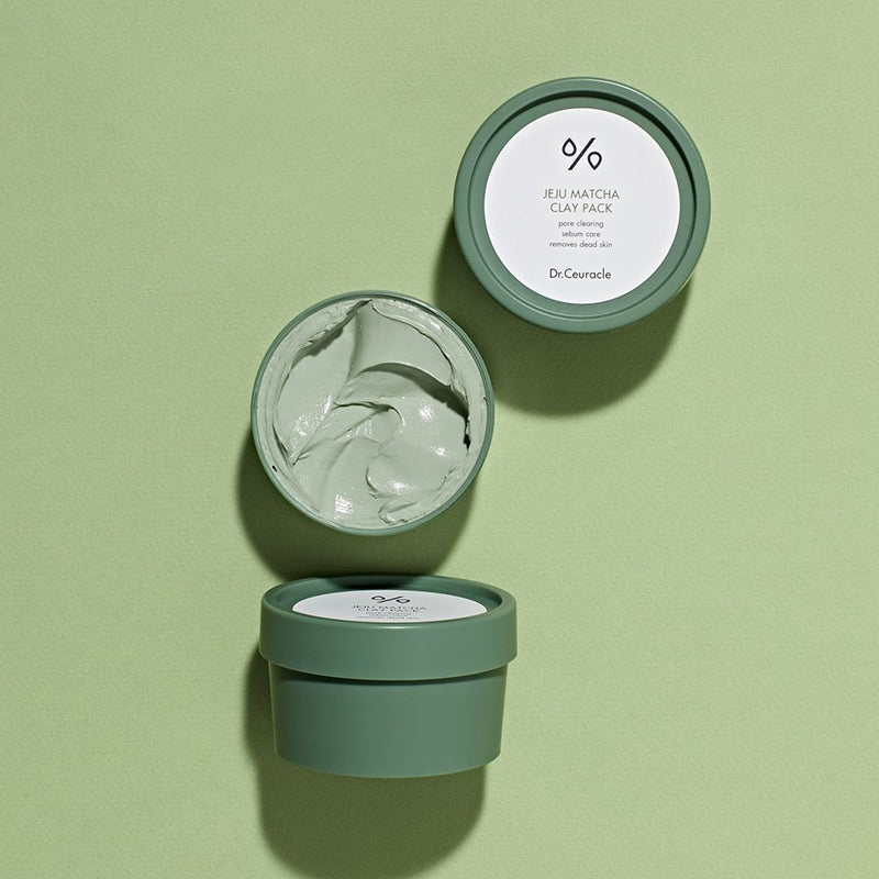 Jeju Matcha Clay Pack - koreanblossom