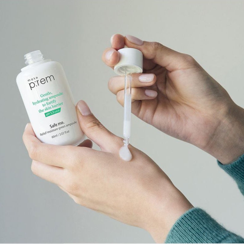 Safe me Relief Moisture Green Ampoule - koreanblossom
