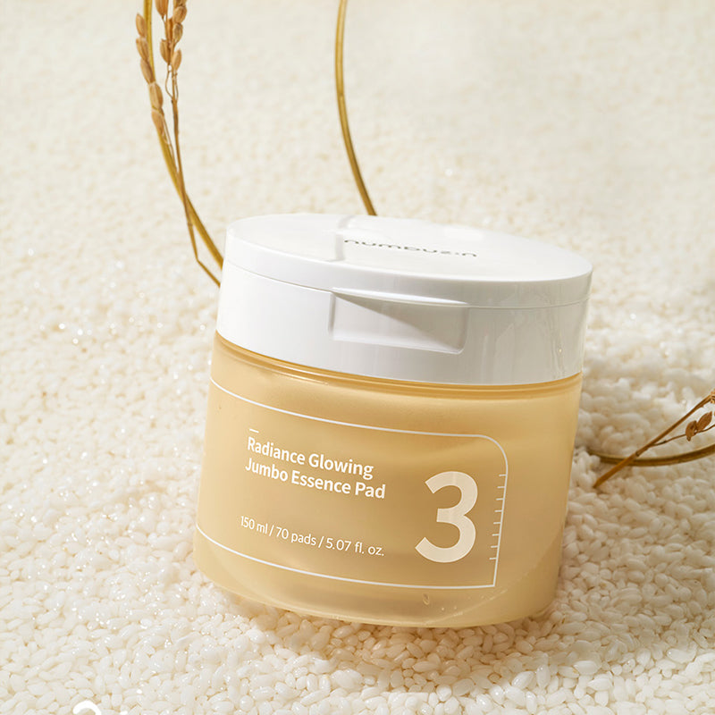 No.3 Radiance Glowing Jumbo Essence Pad - koreanblossom