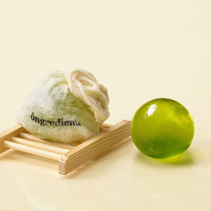 Jeju Green Tea Cleansing Ball - koreanblossom
