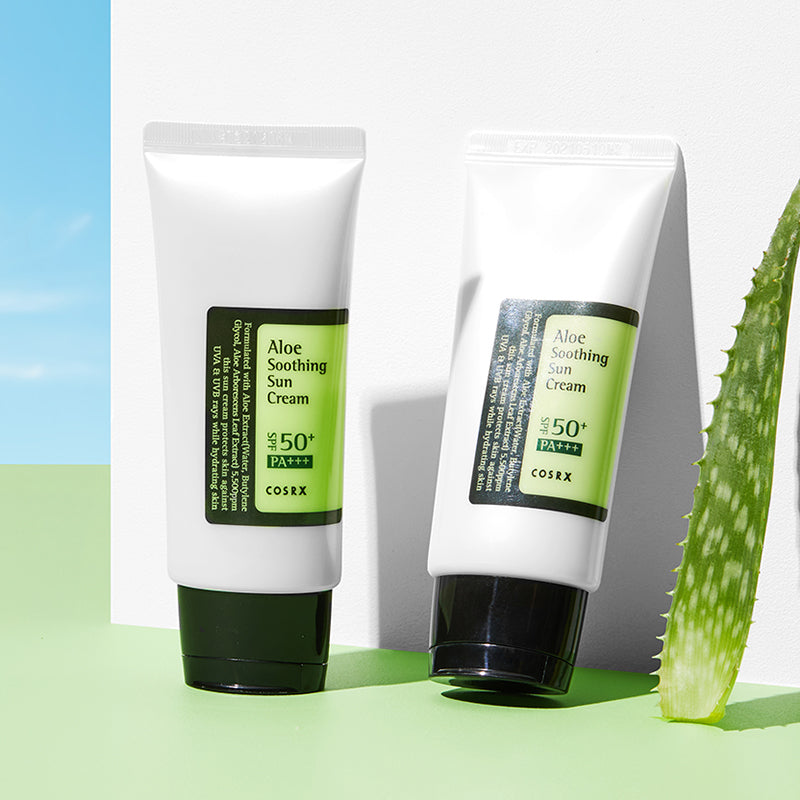 Aloe Soothing Sun Cream SPF50+/ PA+++ - koreanblossom