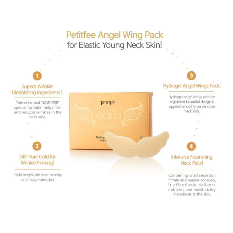 Petifée Gold Neck Pack - koreanblossom