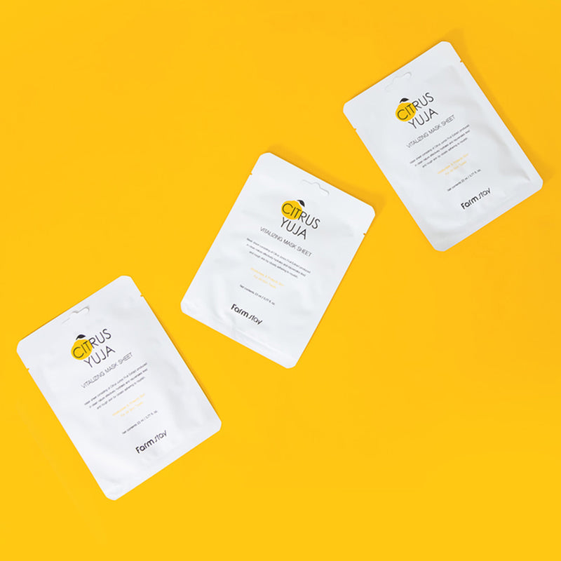 Citrus Yuja Vitalizing Mask Sheet - koreanblossom