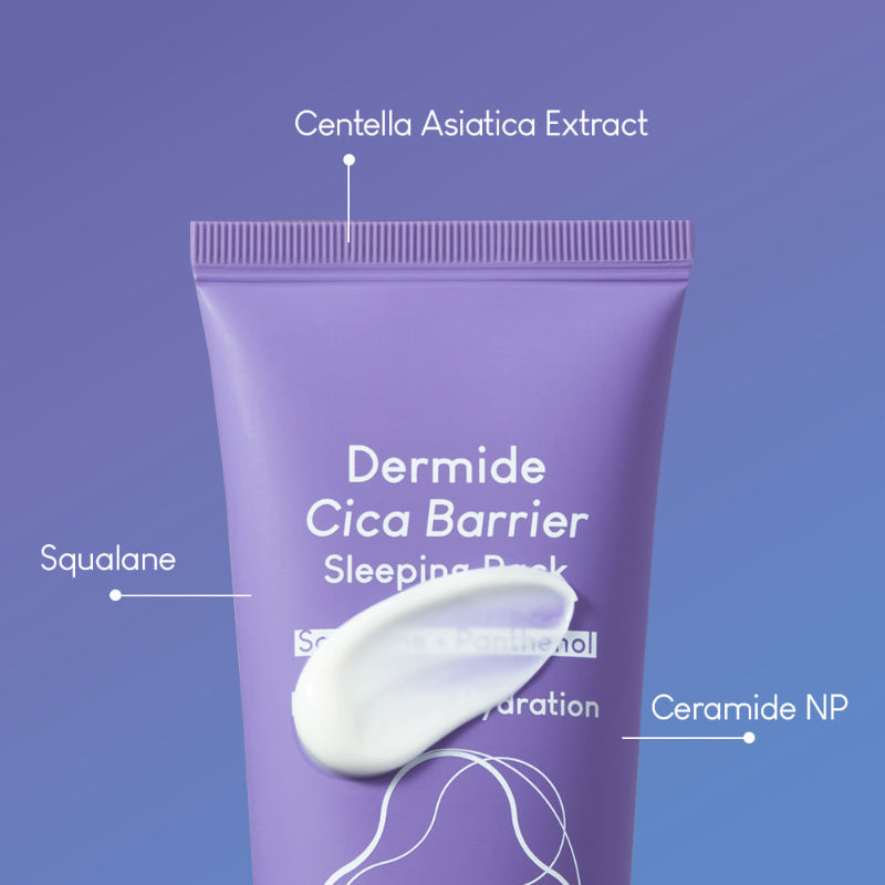 Dermide Cica Barrier Sleeping Pack - koreanblossom