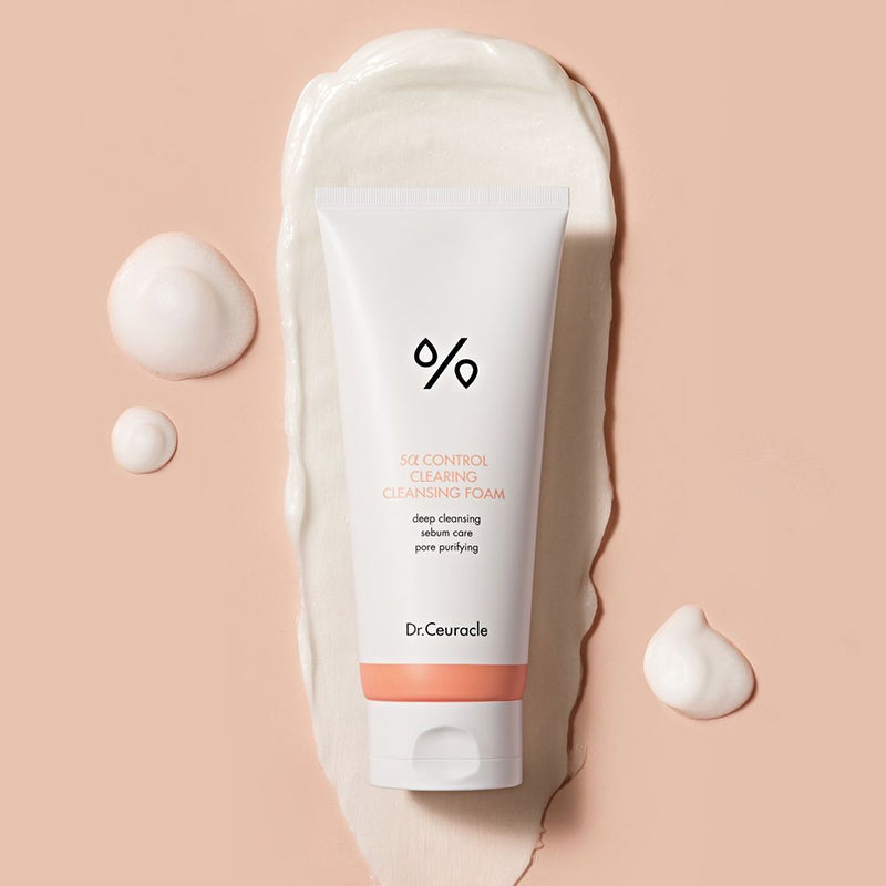 5α Control Clearing Cleansing Foam - koreanblossom