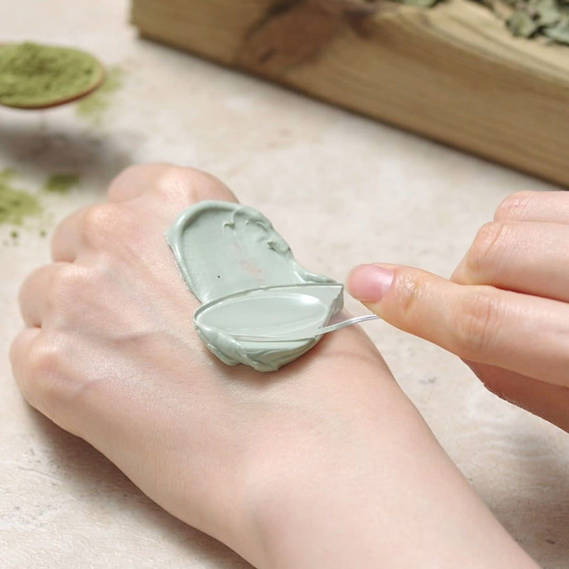 Jeju Matcha Clay Pack - koreanblossom