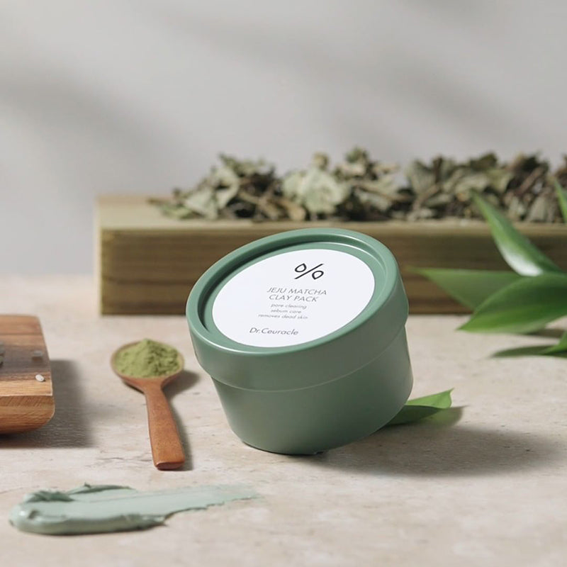 Jeju Matcha Clay Pack - koreanblossom