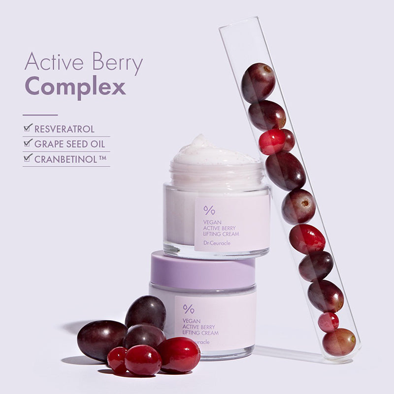 Vegan Active Berry Lifting Cream - koreanblossom