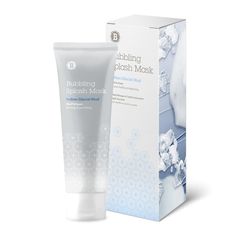 Bubbling Splash Mask Indian Glacial Mud - koreanblossom