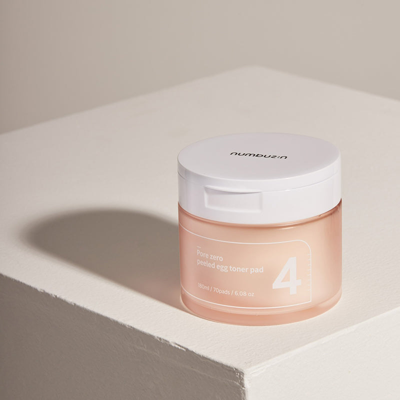 No.4 Pore Zero Peeled Egg Toner Pad - koreanblossom