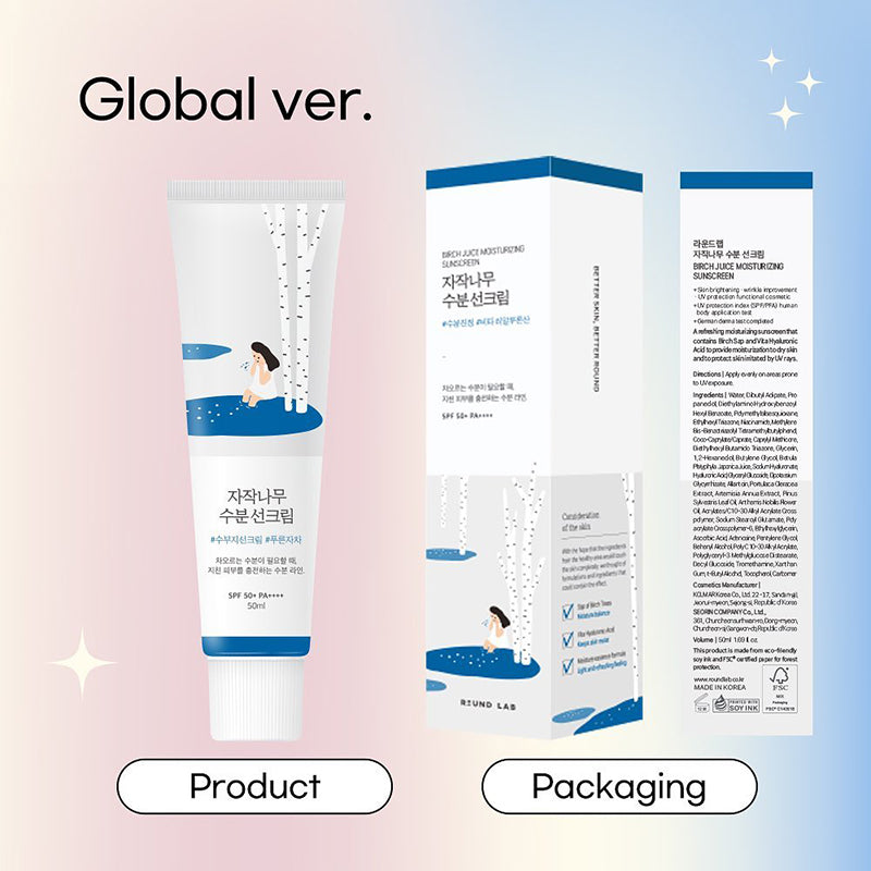Birch Juice Moisturizing Sun Cream SPF50+ PA++++ - koreanblossom