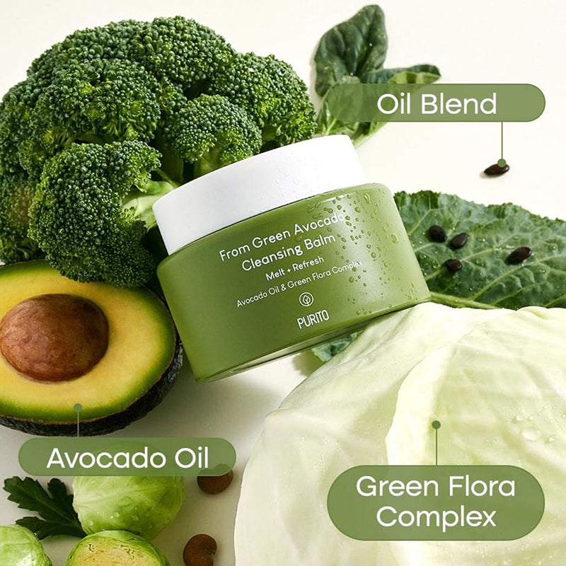 Green Avocado Cleansing Balm - koreanblossom