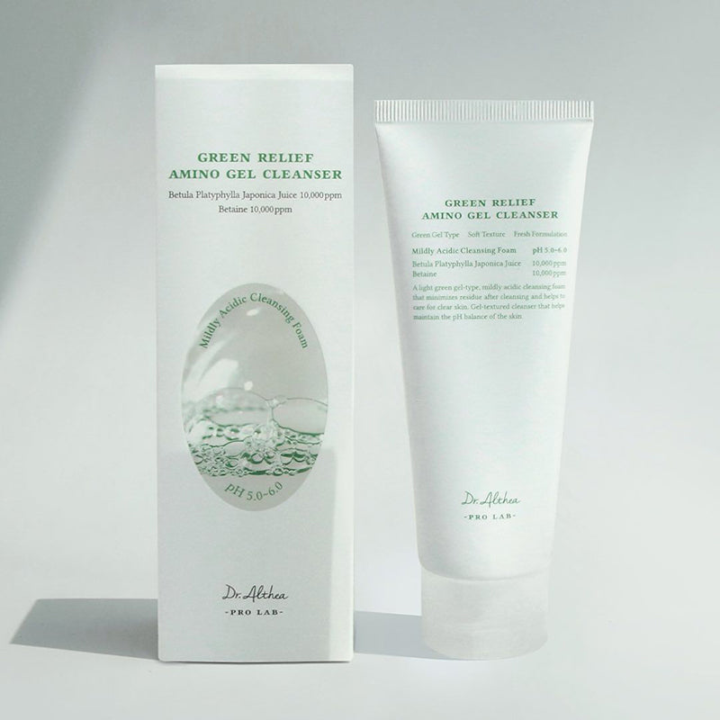 Green Relief Amino Gel Cleanser - koreanblossom