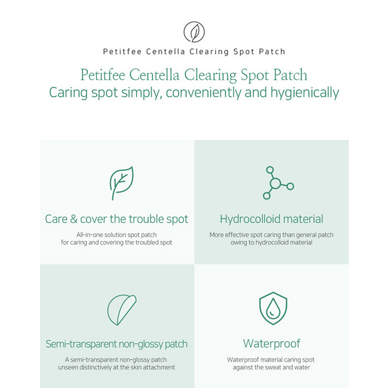 Centella Clearing Spot Patch - koreanblossom