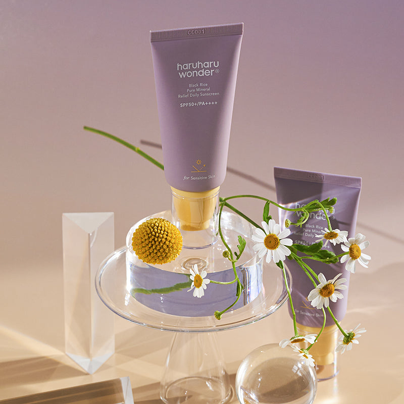 Black Rice Pure Mineral Relief Daily Sunscreen SPF50+ PA++++ - koreanblossom