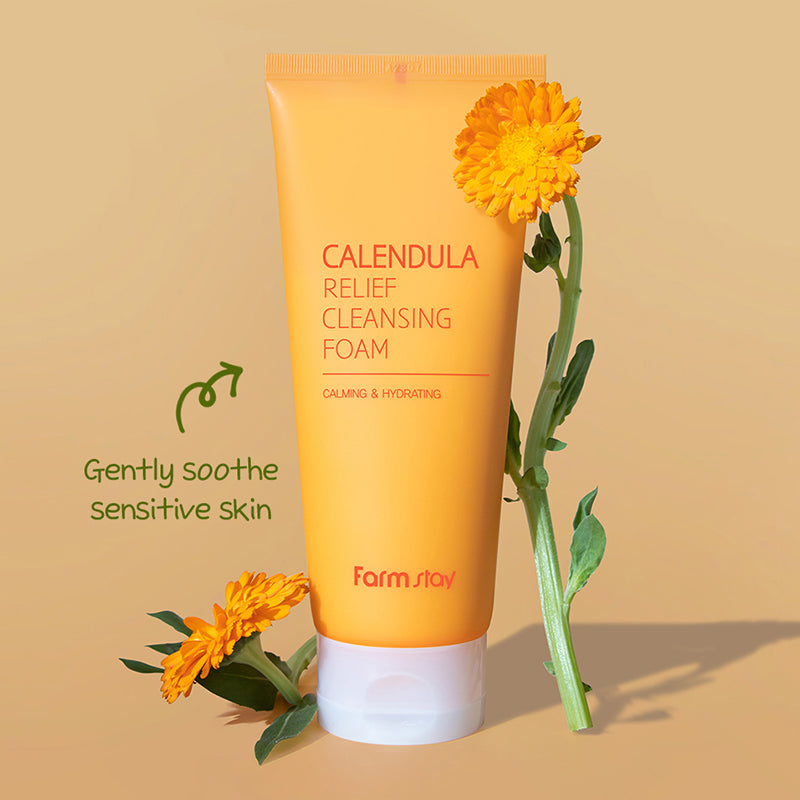Calendula Relief Cleansing Foam - koreanblossom