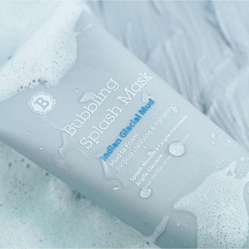 Bubbling Splash Mask Indian Glacial Mud - koreanblossom